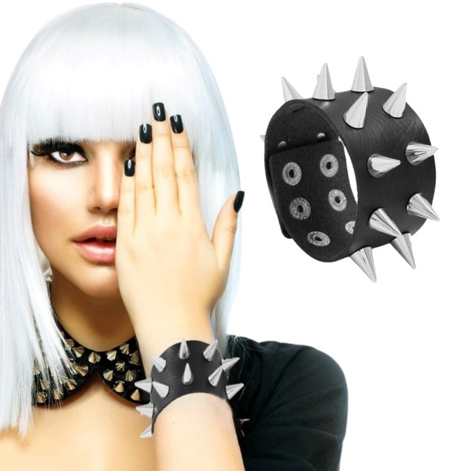 New - Spike Wrist Cuff - Body Jewellery - Drag King Edition - Ultra-Glam Edition