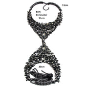 Gemstone Body Chain - Body Jewellery - Ultra-Glam Edition