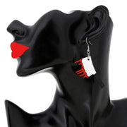 Bloody Knife Earrings - Ultra-Glam Edition