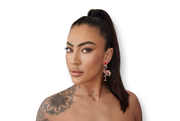 Pink Flamingo Crystal Drop Earrings - Ultra-Glam Edition - Holiday Edition
