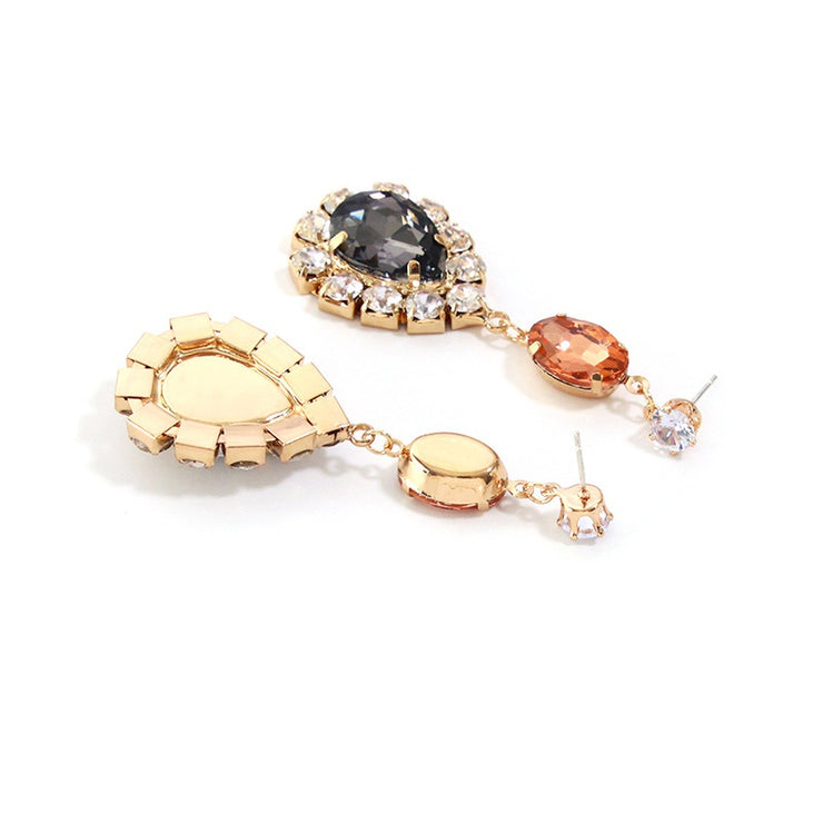 Diamante Crystal Drop Earrings - Wedding Edition - Ultra-Glam Edition