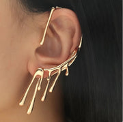 New - Lava Molten Metal Ear Cuff Earrings - Body Jewellery - Ultra-Glam Edition