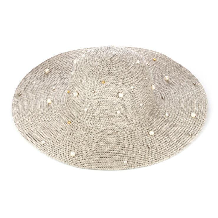 Pearl Beach Hat – Holiday Edition - Kikki Couture