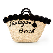 Pompom Beach Tote Bag – Holiday Edition - Kikki Couture