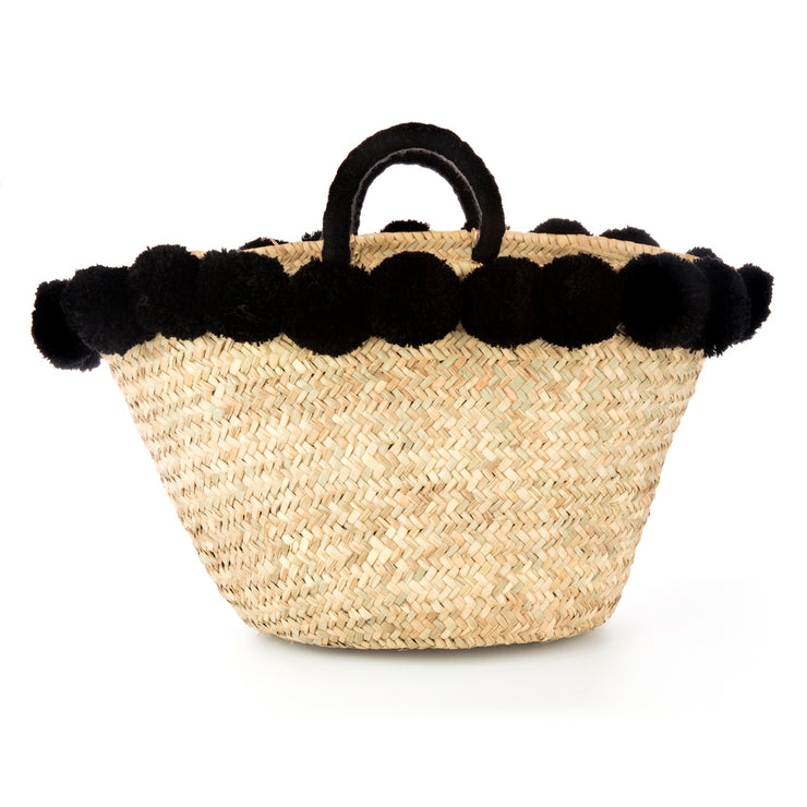 Pompom Beach Tote Bag – Holiday Edition - Kikki Couture