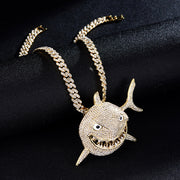 Shark Gold Chain Pendant Necklace - Drag Kind Edition - Ultra-Glam Edition