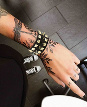 New - Statement Spike Studded Wrist Cuff - Body Jewellery - Ultra-Glam Edition