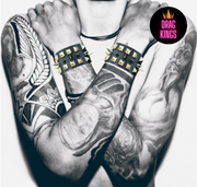 Spike Studded Wristband - Drag King Edition